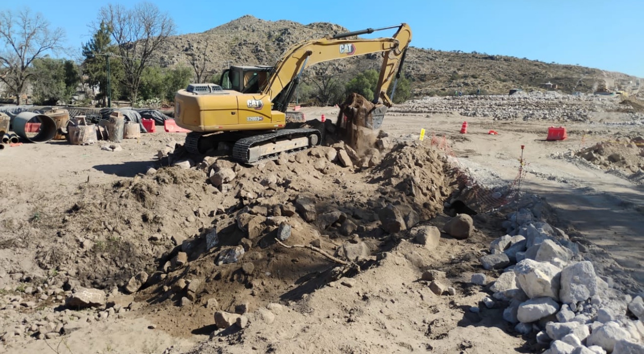 Pilotes Ejido La Pitahaya · excavación del terreno